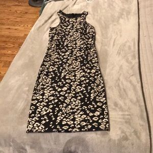 Leopard print dress